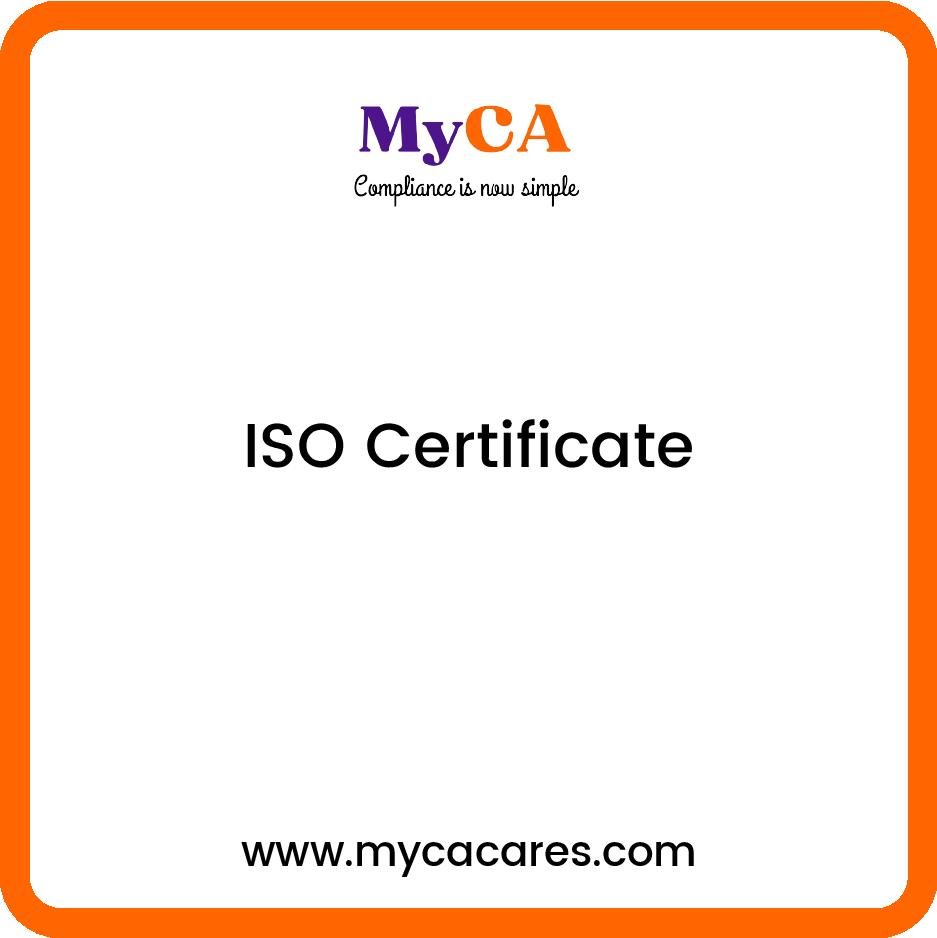 ISO Certificate