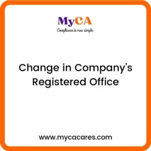 Change in Company's Registered Office