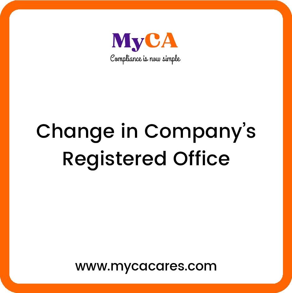 Change in Company's Registered Office