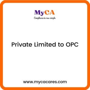 Private Limited to OPC